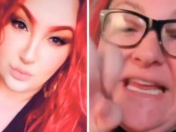 Une internaute montre son visage sur TikTok et sa véritable apparence.