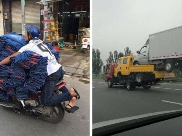 Des chargements insolites