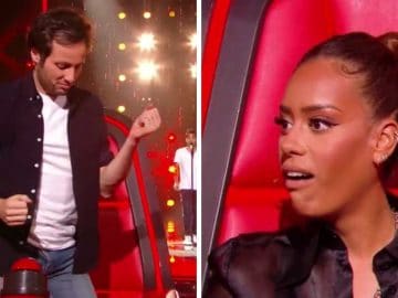 Vianney et Amel Bent dans The Voice