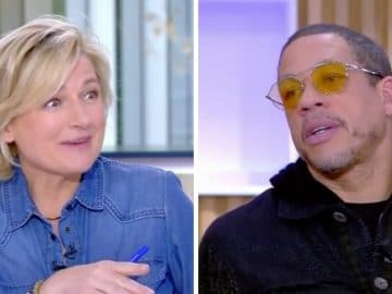 Anne Elisabeth Lemoine et JoeyStarr dans C à vous