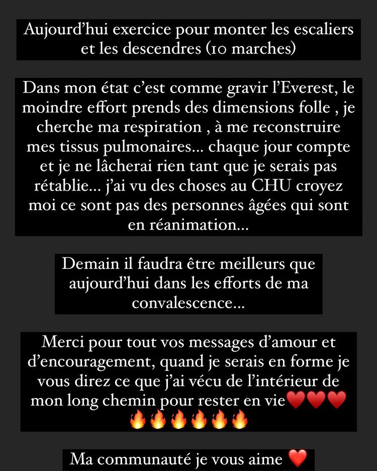 message instagram de moundir