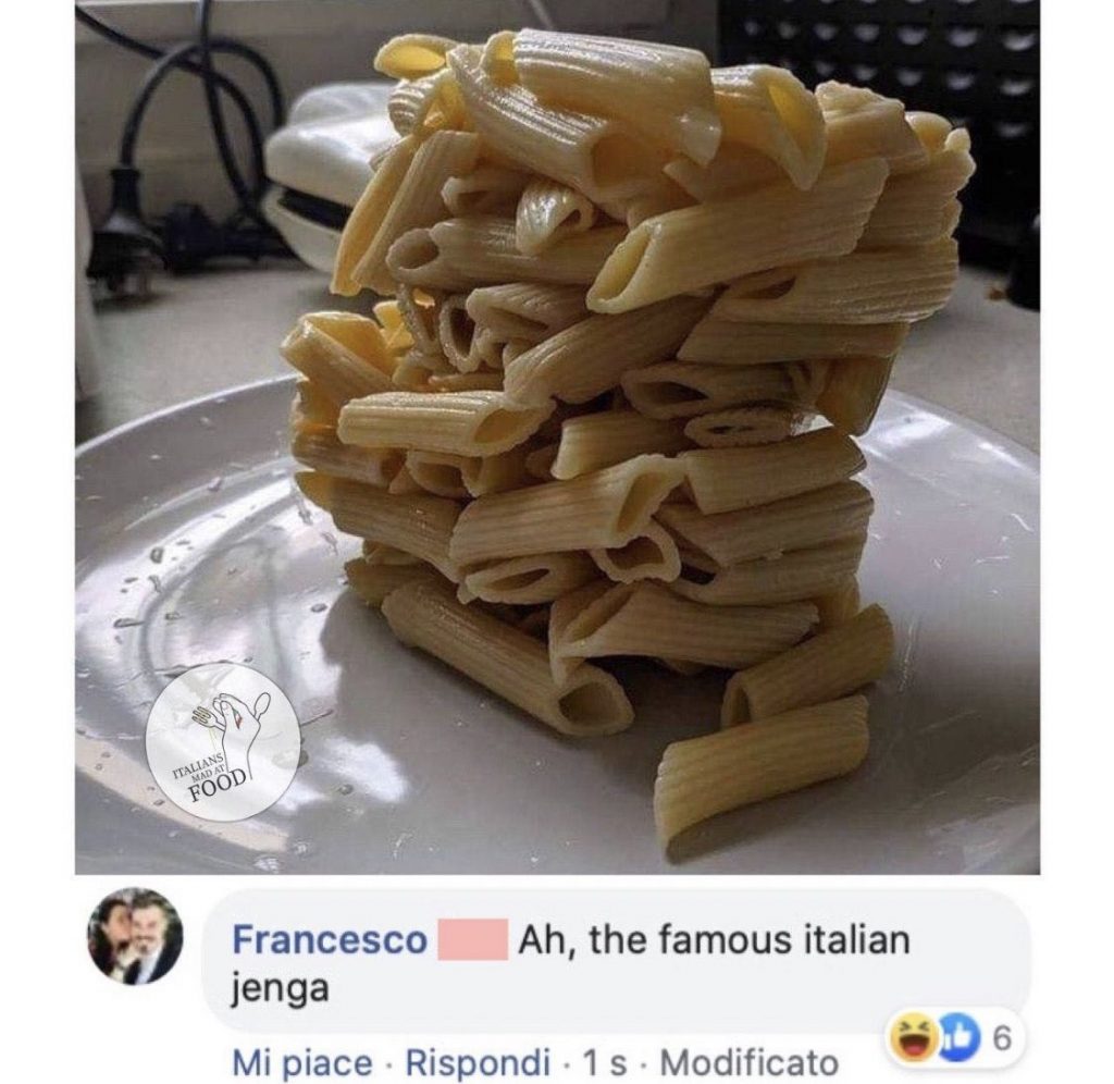 Plat italien raté