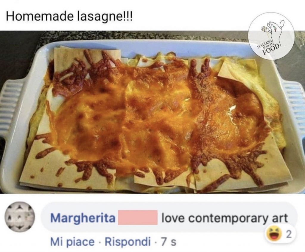 Plat italien raté