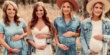 Les soeurs Gaines sont enceintes en même temps !