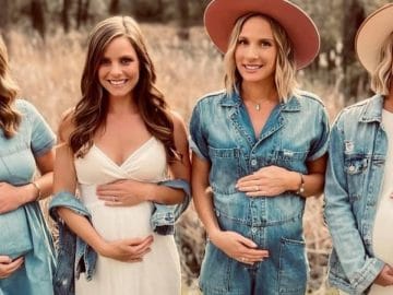 Les soeurs Gaines sont enceintes en même temps !