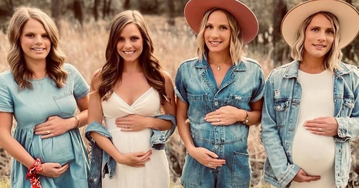 Les soeurs Gaines sont enceintes en même temps !