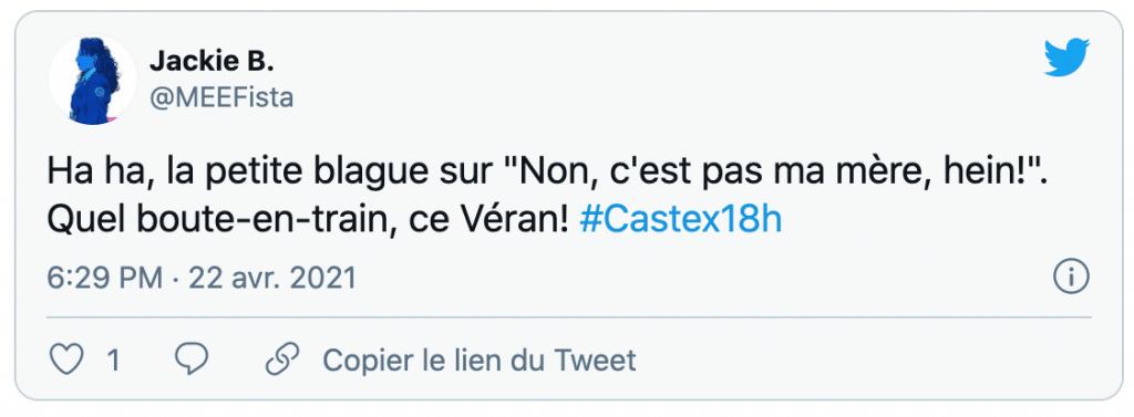 Tweet sur Olivier Véran