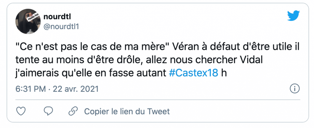 Tweet sur Olivier Véran