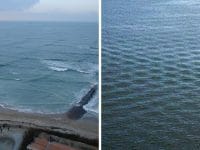 La mer croisée ou vagues carrées