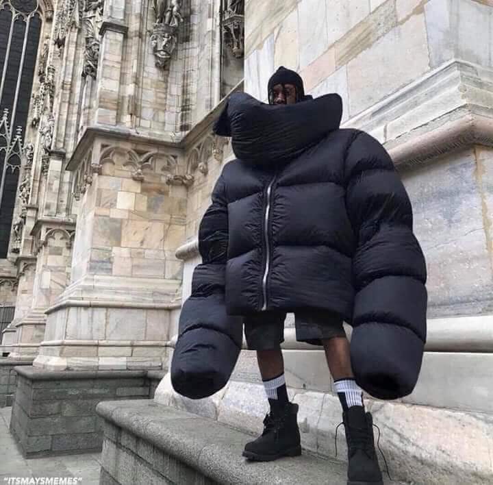 Une tenue ridicule