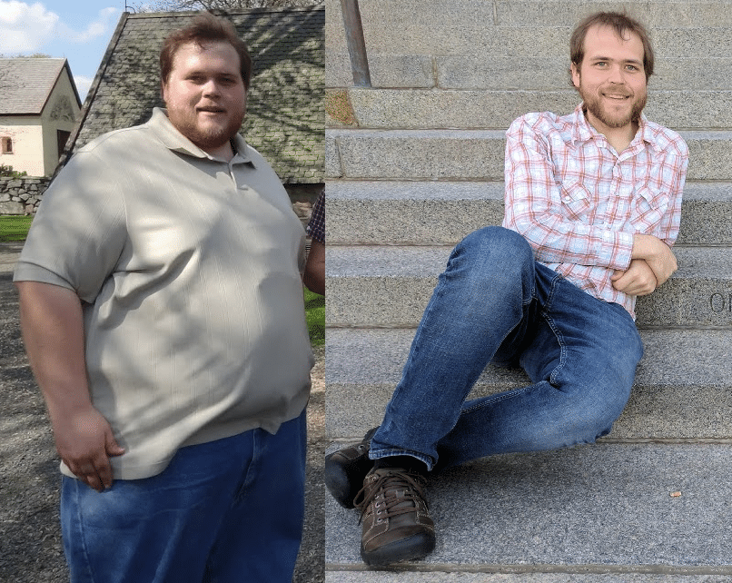 un ancien obèse qui a perdu du poids