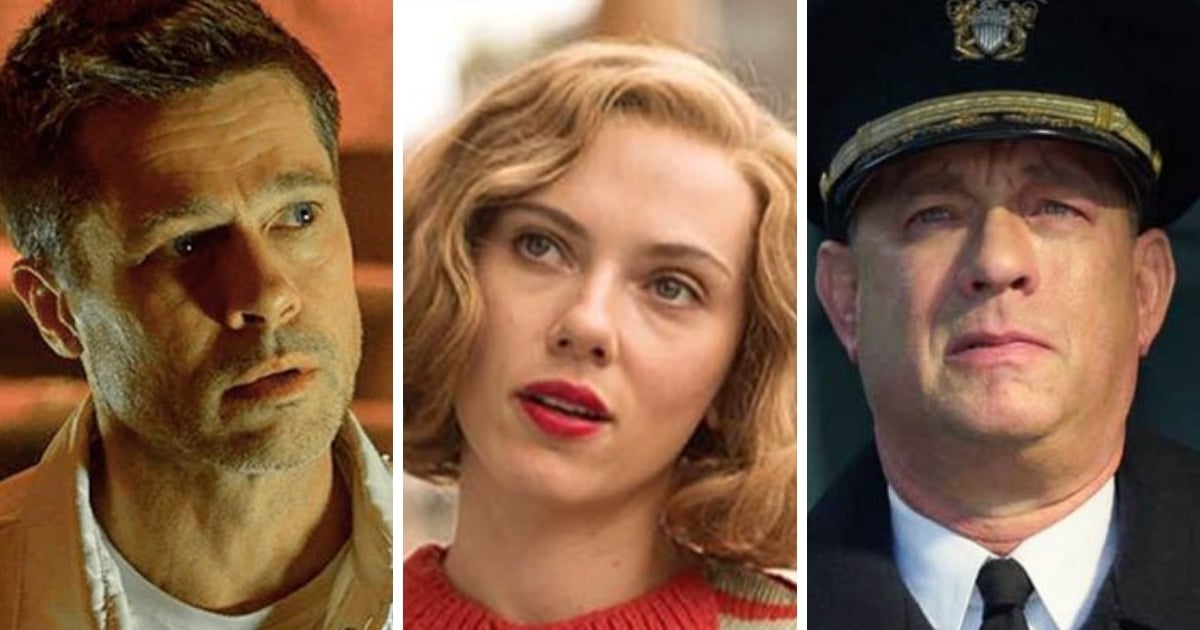 Brad Pitt, Scalett Johansson, Tom Hanks.
