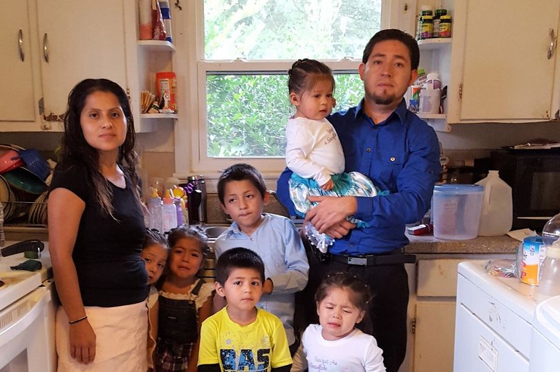 Famille nombreuse de Patty et Carlos Hernandez