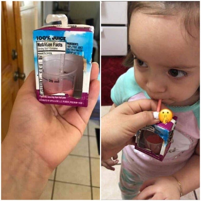 Une astuce pour donner un médicament à un bébé ou jeune enfant