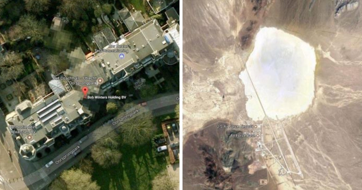 5 lieux cachés sur Google Maps
