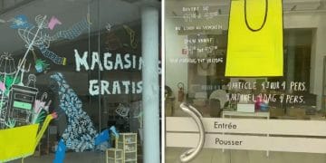 Le magasin gratuit au circularium de Bruxelles