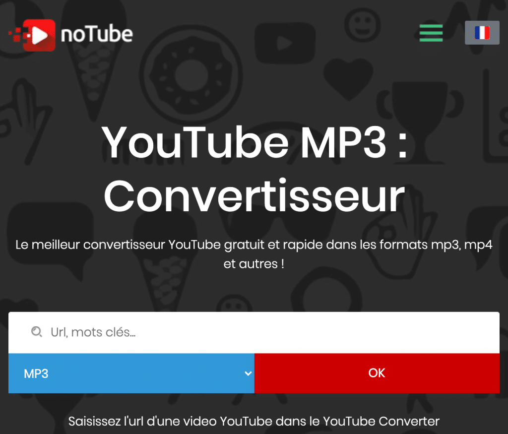 NO Tube convertisseur YouTube