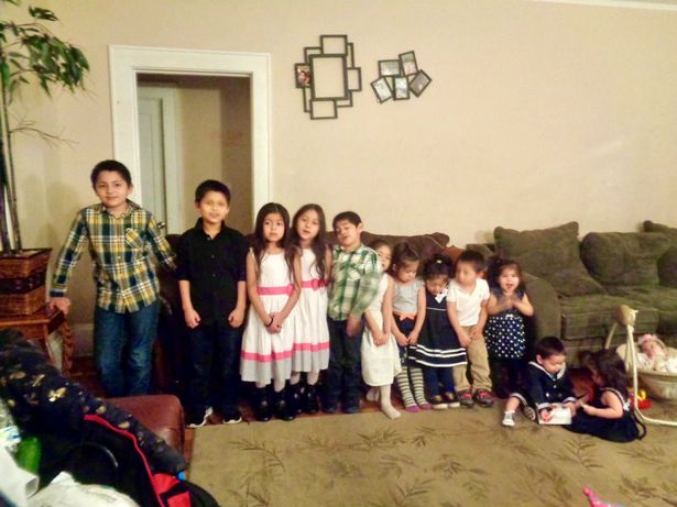 Famille nombreuse de Patty et Carlos Hernandez