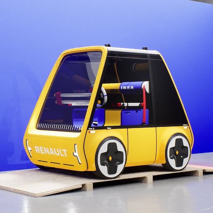la voiture électrique Höga, par Ikea et Renault
