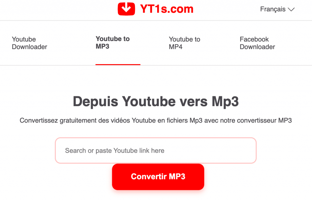 YT1 S convertisseur YouTube