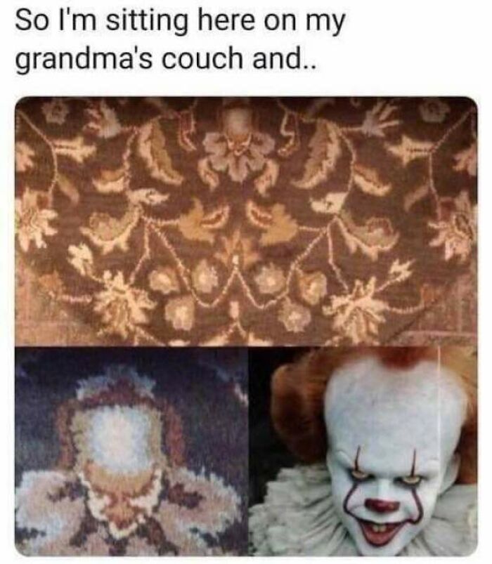 une impression avec le clown Il