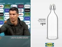 Cristiano Ronaldo - Bouteille IKEA