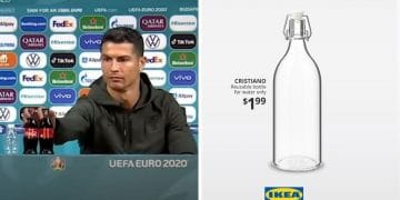 Cristiano Ronaldo - Bouteille IKEA