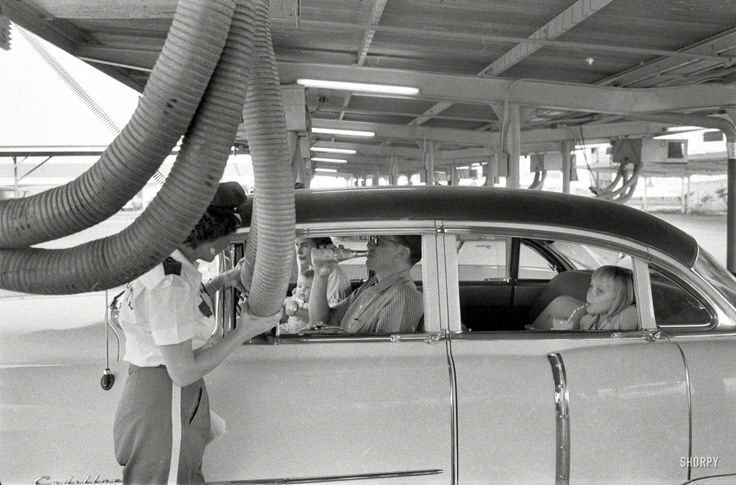 L'air conditionné dans une voiture en 1957