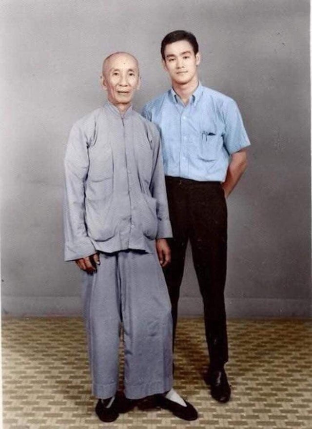 Bruce Lee et son maître