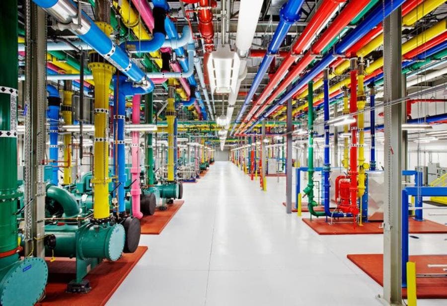 un data center google