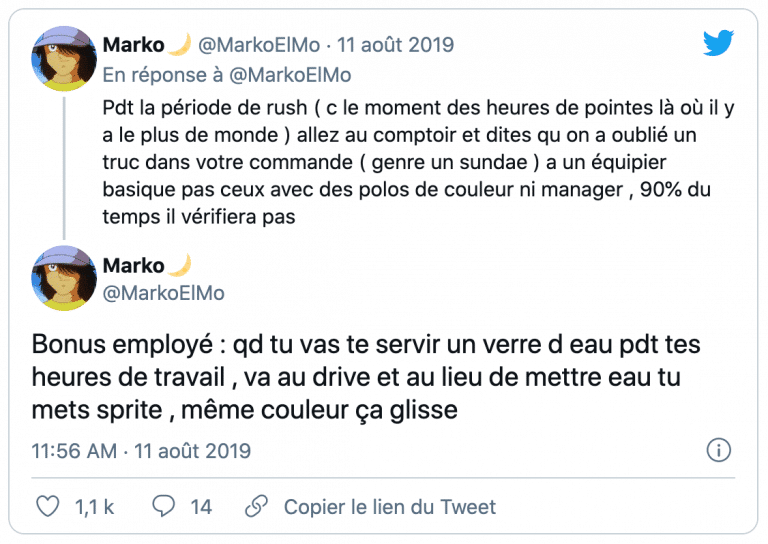 Un ancien employé de McDo dévoile les astuces pour obtenir des trucs