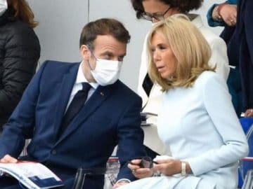 Brigitte et Emmanuel Macron