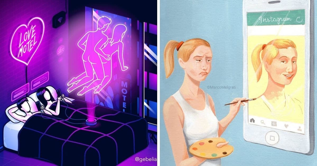 20 illustrations qui dénoncent les dérives des nouvelles technologies à