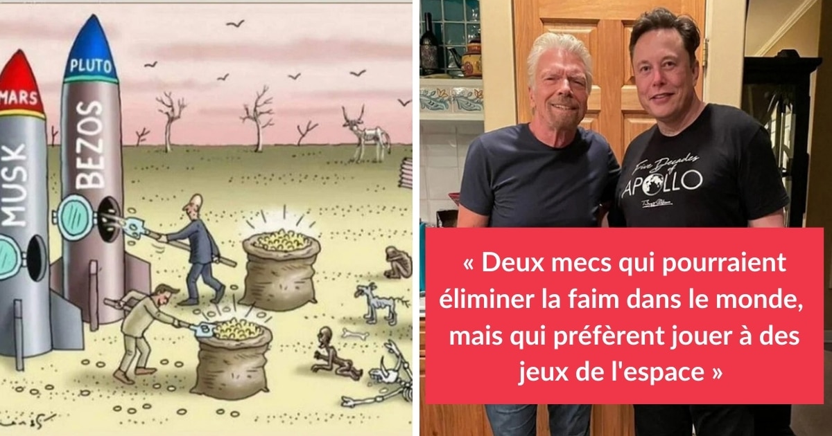 Richard Branson et Elon Musk