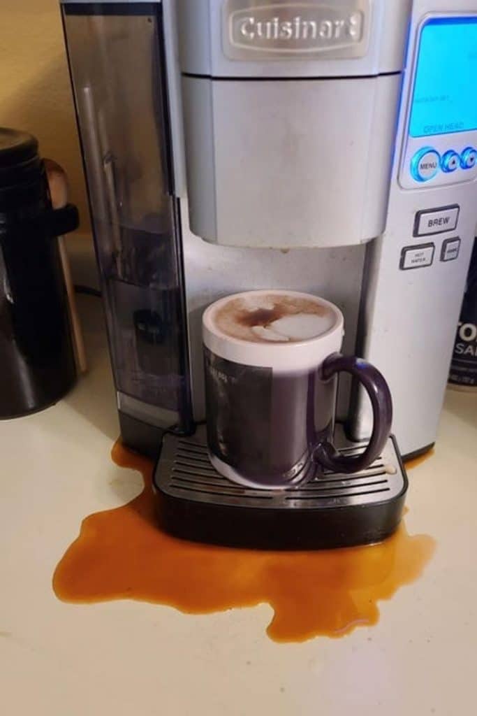 une machine à café