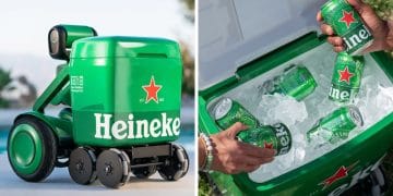 le robot de Heineken