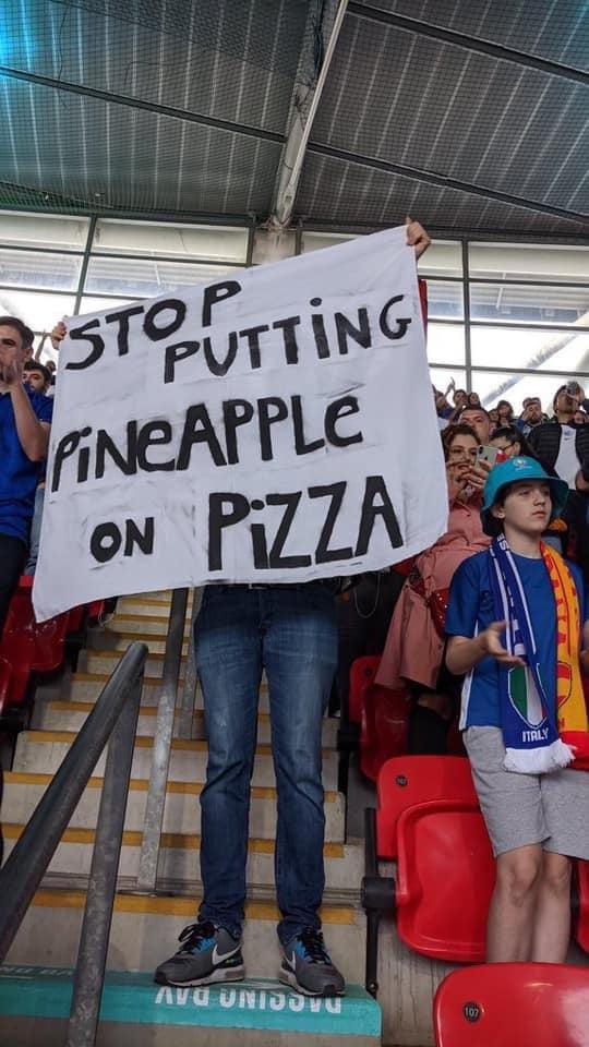 un supporter de l'euro 2021