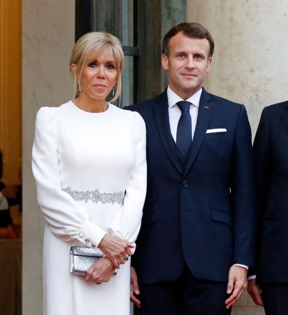 Brigitte et Emmanuel Macron