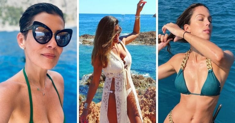 Cristina Cordula Karine Ferri Iris Mittenaere Les Stars Prennent La Pose En Bikini 