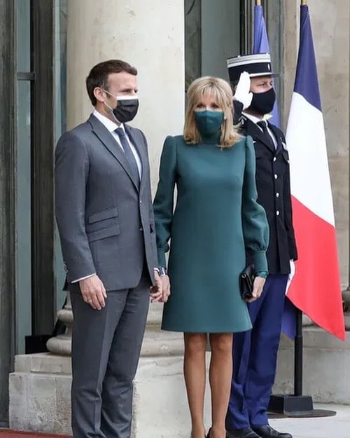 Emmanuel et Brigitte Macron