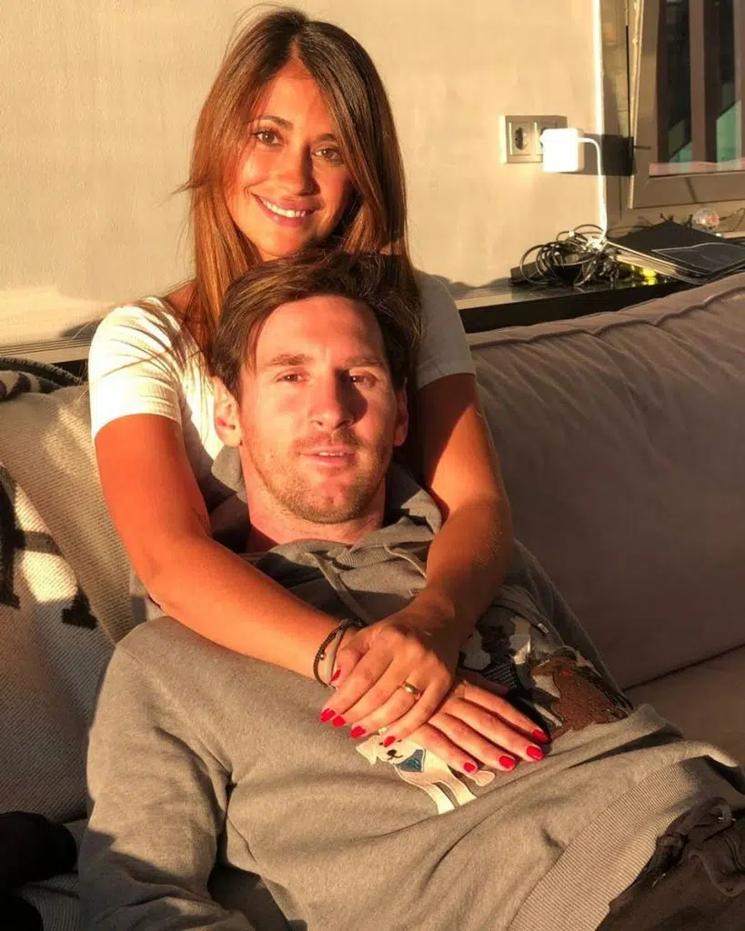 Lionel Messi et Antonela Roccuzzo