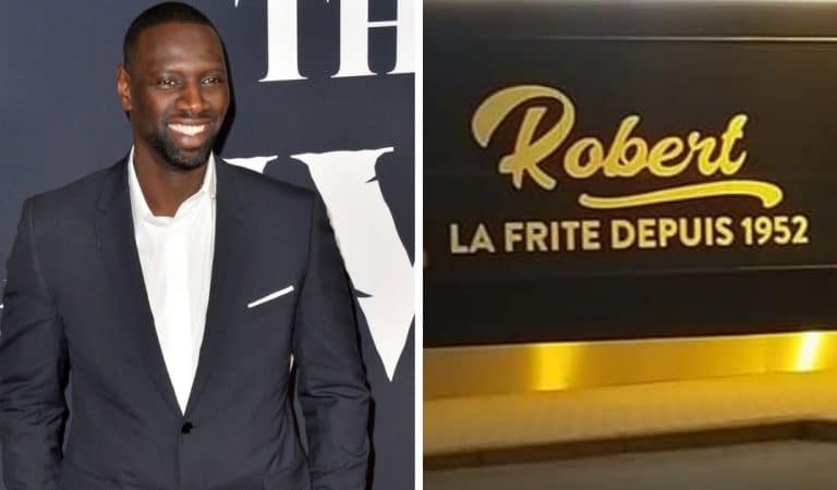Quand Omar Sy débarque incognito chez Robert la Frite à Charleroi !