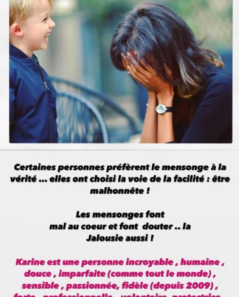 Message Karine Le Marchand