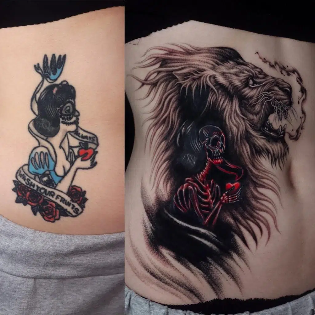 Cover-up Blanche Neige