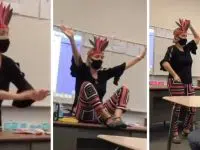 Enseignante - danse amérindienne