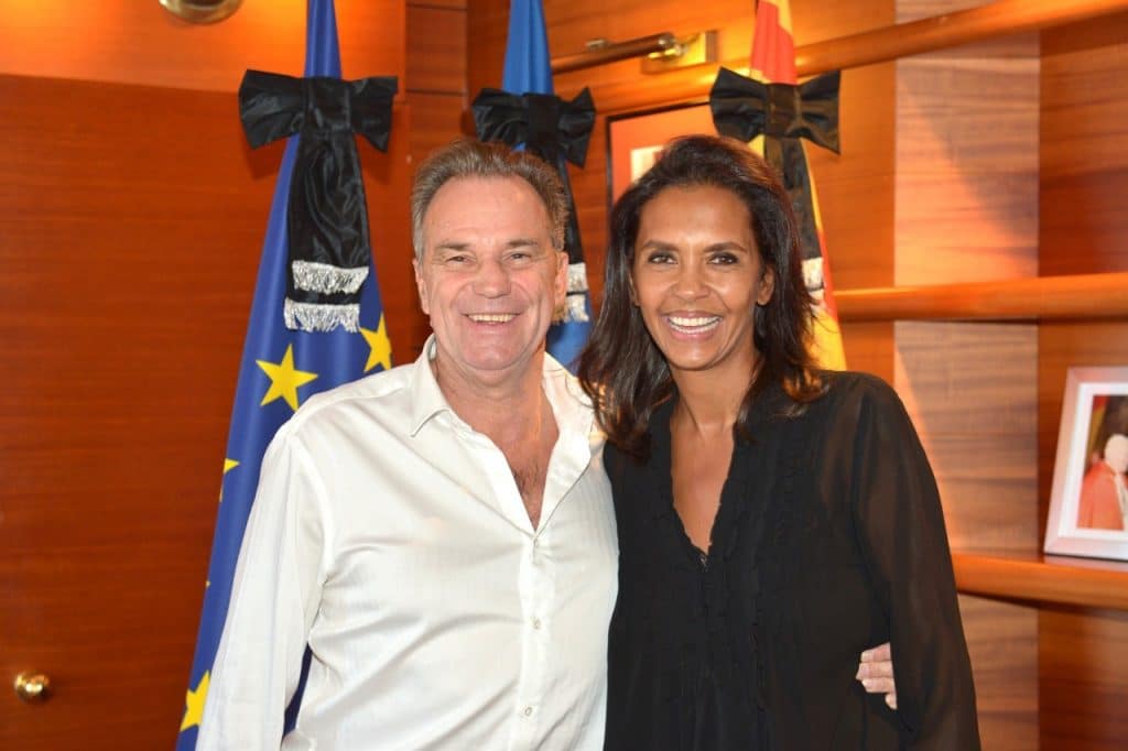 Renaud Muselier et Karine Le Marchand