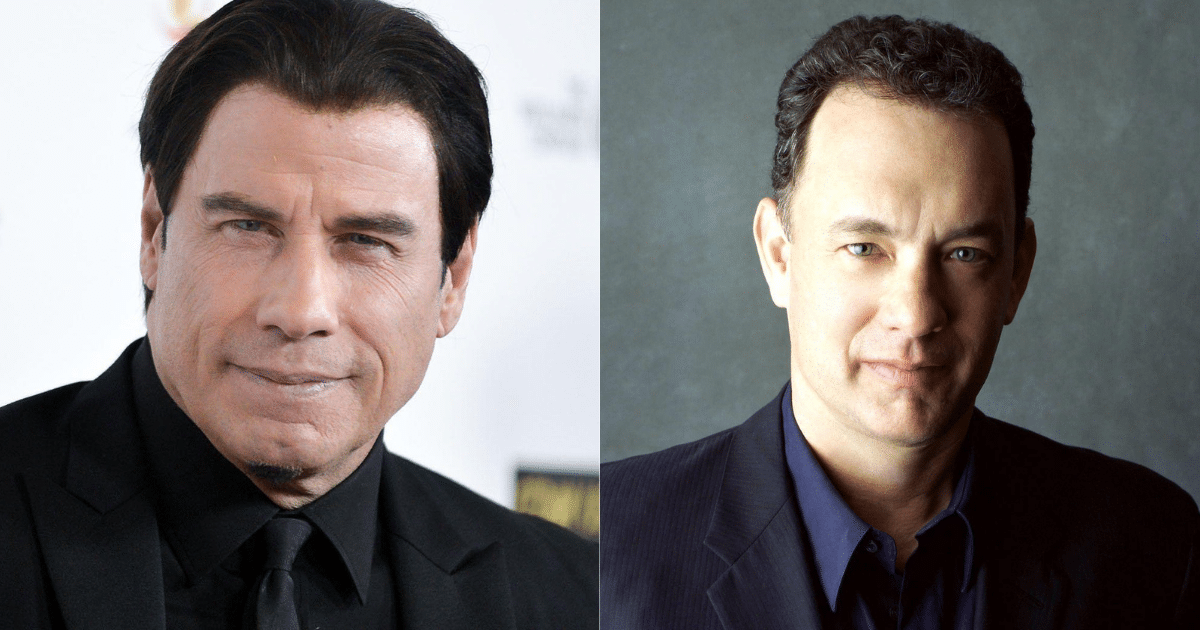 John Travolta et Tom Hanks pour le rôle de Forrest Gump