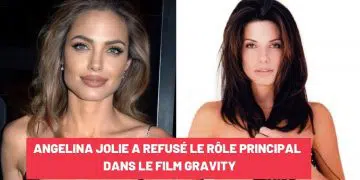 Angelina Jolie dans le rôle de Ryan Stone pour Gravity