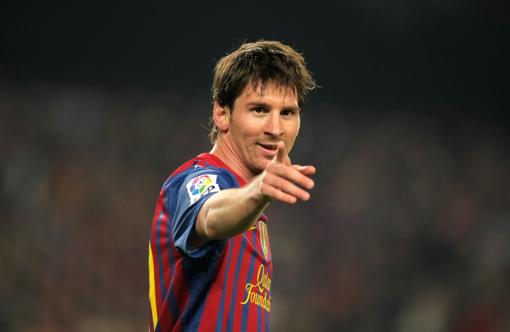 Lionel Messi FC Barcelone football