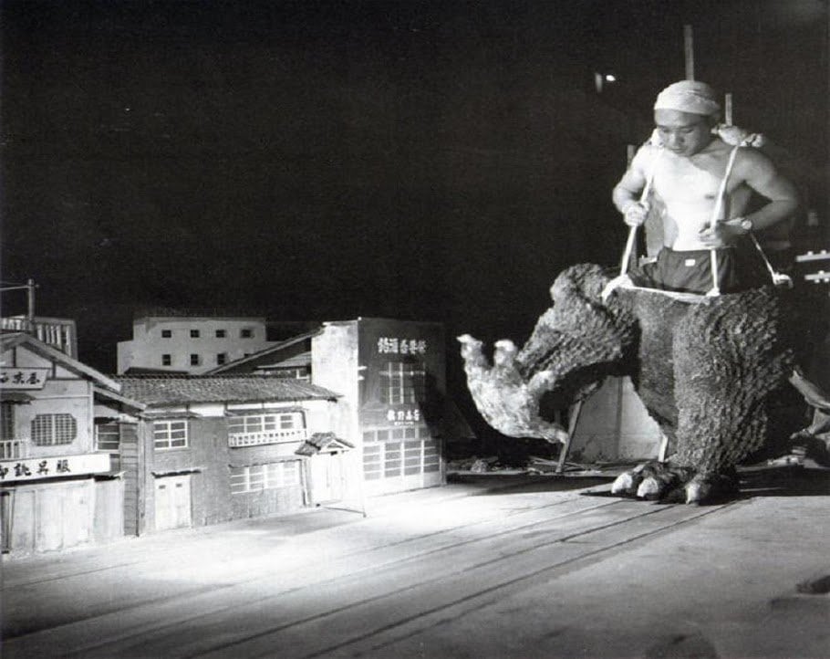Tournage du film Godzilla